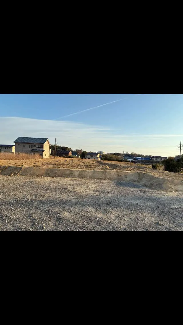 ビニールハウスが建つまで。